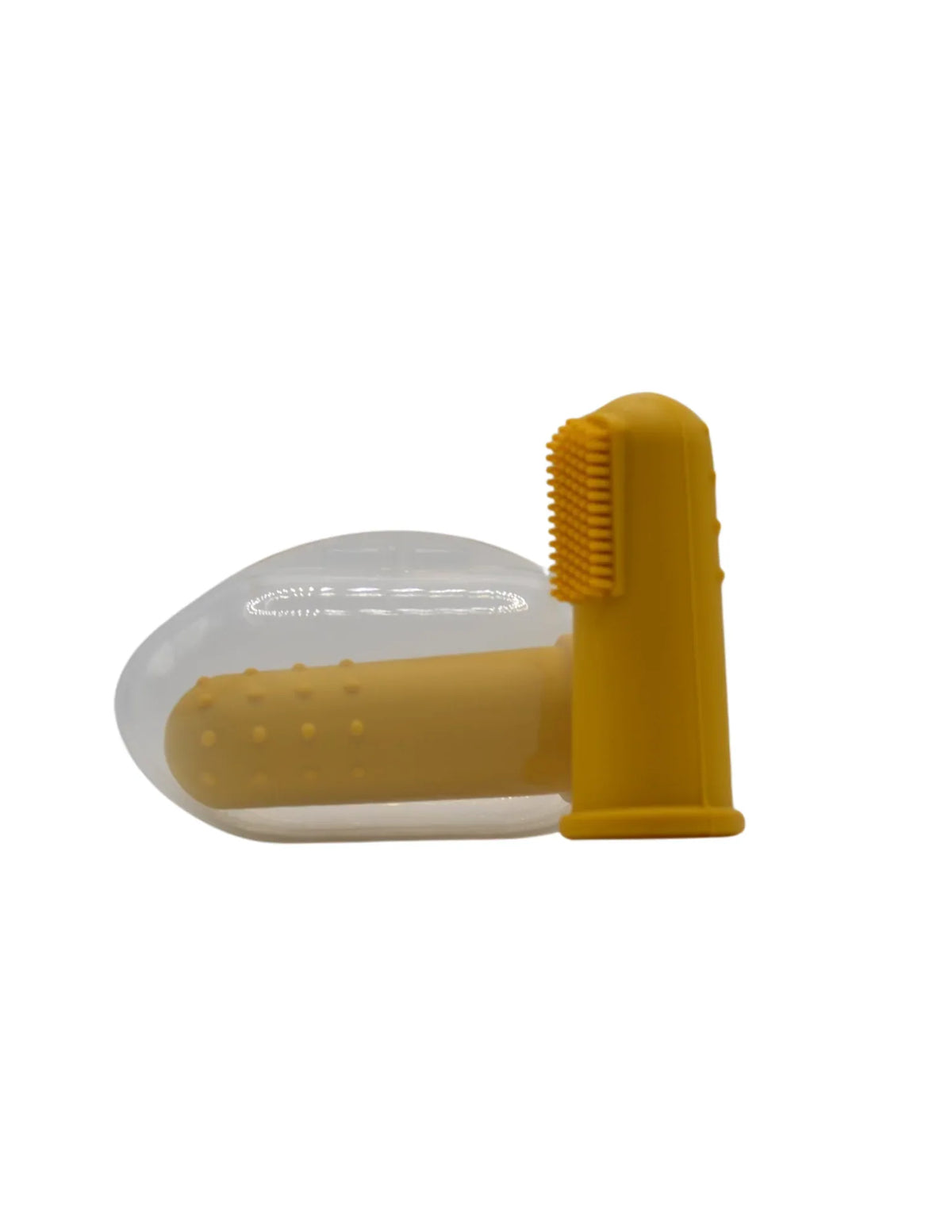 Finger Toothbrushes // Mustard & Army Green - BIG FRENCHIES