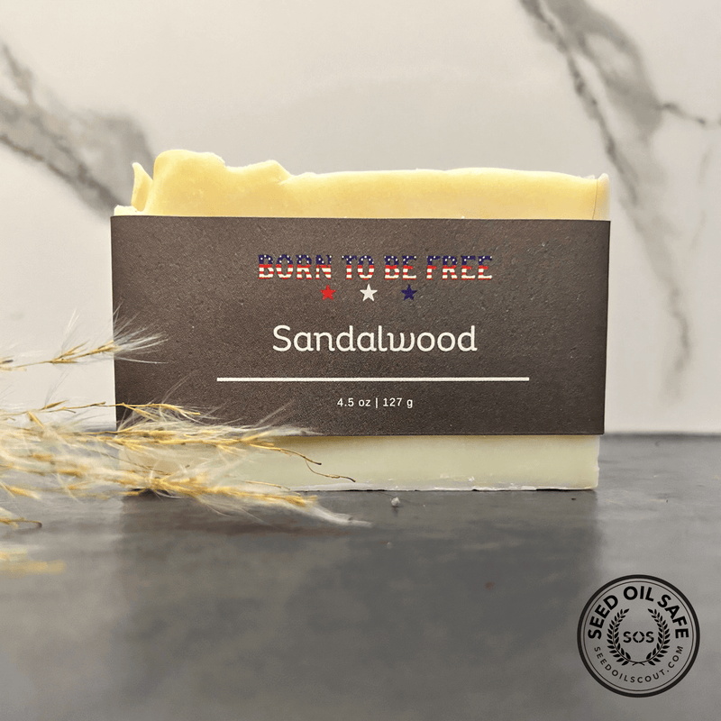 Sandalwood Tallow Soap Bar - BIG FRENCHIES