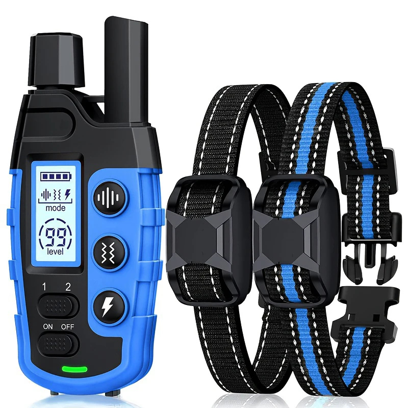 Dog Training Collar with Remote and Vibration Modes - BIG FRENCHIES