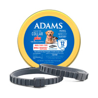 Adams Plus Flea & Tick Collar for Dogs & Puppies One Size Fits All 4-Count