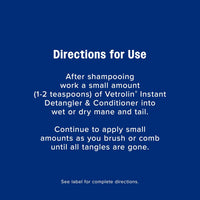 Farnam Vetrolin Instant Detangler & Conditioner Healthy Horses Mane and Tail 12 oz.