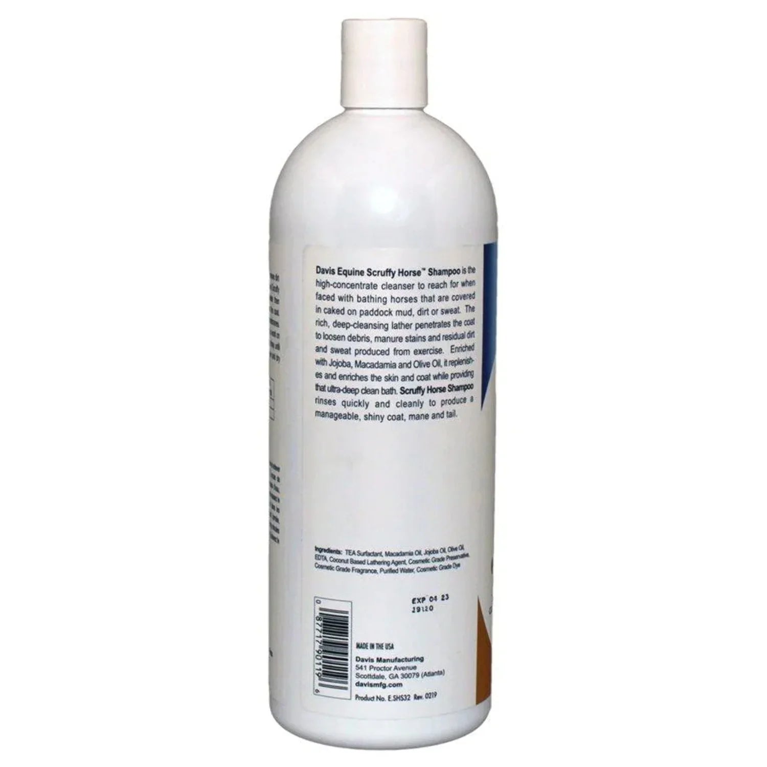 Horse Grooming Bundle Davis Scruffy Shampoo 32oz and Mane & Tail Brush