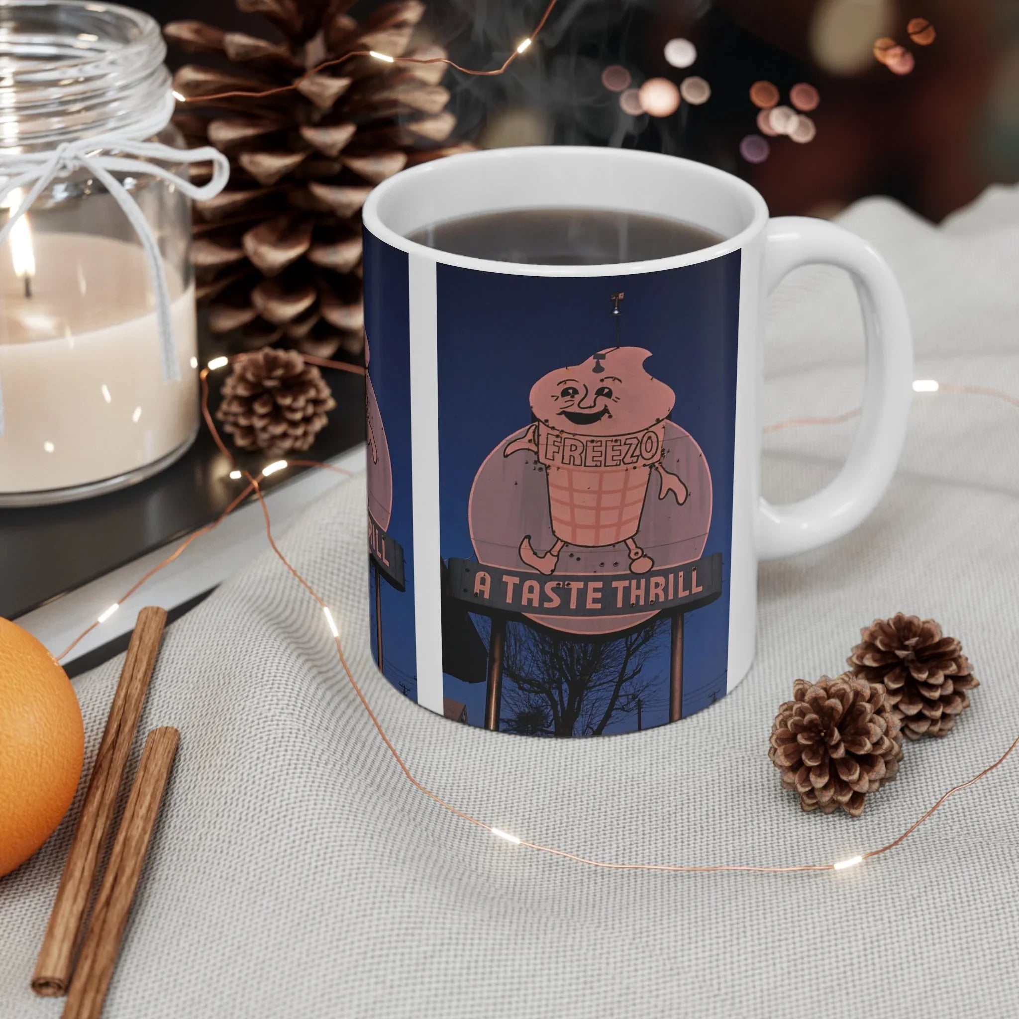 ROADSIDE MUGS - Freezo Ceramic Mug 11oz - BIG FRENCHIES