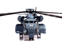 Sikorsky MH-53E Sea Dragon Helicopter "United States Navy Black Stallions Tail Number 50" Light Gray 1/72 Diecast Model by Panzerkampf