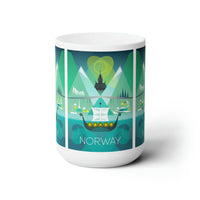 Norway Ceramic Mug 11oz or 15oz - BIG FRENCHIES
