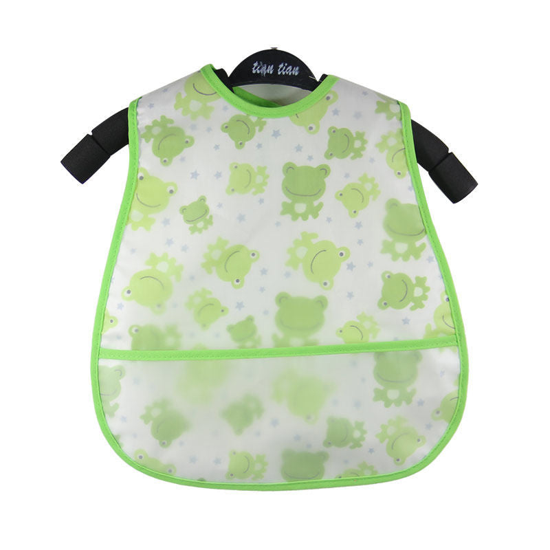 Baby eating bib girl baby waterproof children male painting apron