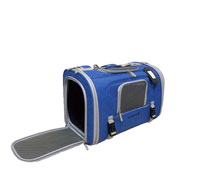Mr. Peanut's Monterey Series Airline Compliant Horizontal Backpack Pet Carrier - BIG FRENCHIES