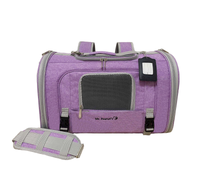 Mr. Peanut's Monterey Series Airline Compliant Horizontal Backpack Pet Carrier - BIG FRENCHIES