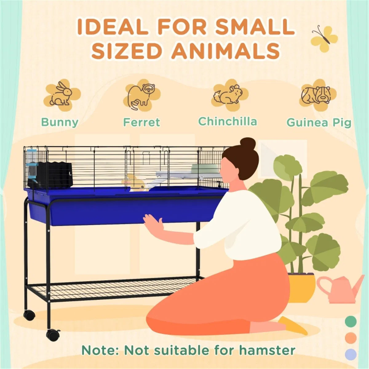 Small Animal Playpen Cage