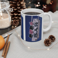 ROADSIDE MUGS - Neon Bar Ceramic Mug 11oz - BIG FRENCHIES