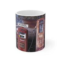 ROADSIDE MUGS - Gas Pumps Ceramic Mug 11oz - BIG FRENCHIES