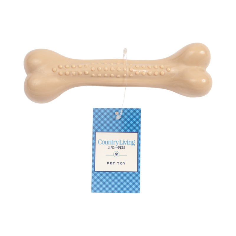 Country Living Nylon Chew Bone Toy for Dogs (Chicken-Flavored), Ideal for Heavy Chewers - BIG FRENCHIES