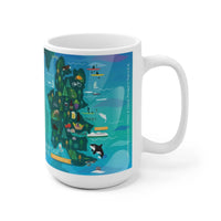 BAINBRIDGE ISLAND 11 OZ OR 15 OZ CERAMIC MUG - BIG FRENCHIES