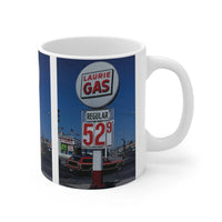 ROADSIDE MUGS - Laurie Gas Ceramic Mug 11oz - BIG FRENCHIES