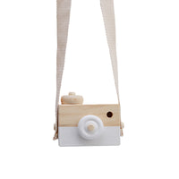 Cute Wooden Camera Toys Baby Kid Hanging Photography Prop Decoration Educational Outdoor Activity Toy Children's Day Happy Gift