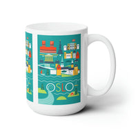 Oslo Scandi Ceramic Mug 11oz or 15oz - BIG FRENCHIES