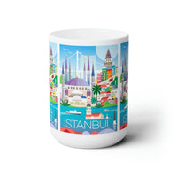 Istanbul Ceramic Mug 11oz or 15oz - BIG FRENCHIES