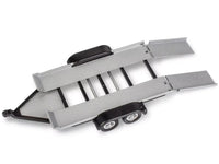 Level 3 Model Kit 1978 Chevrolet Off-Road 4x4 Pickup Truck and "Malibu Grand Prix" Virage with Trailer "Fantasy Formula" 1/25 Scale Model by Revell