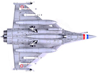 Dassault Rafale C Fighter Jet "Regiment de Chasse 2/30 Normandie-Niemen" 75th Anniversary Edition with Missile Accessories "Panzerkampf Wing" Series 1/72 Scale Model by Panzerkampf