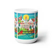 Pittsboro Ceramic Mug 11oz or 15oz - BIG FRENCHIES