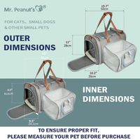 Mr. Peanut's Gold Series Big Apple XL Expandable Pet Carrier V2.0