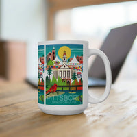 Pittsboro Ceramic Mug 11oz or 15oz - BIG FRENCHIES