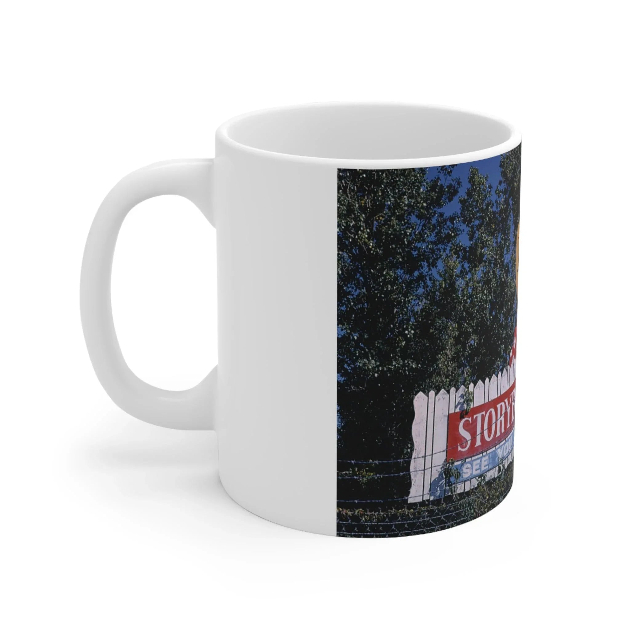 ROADSIDE MUGS - Storybook Gardens Ceramic Mug 11oz - BIG FRENCHIES