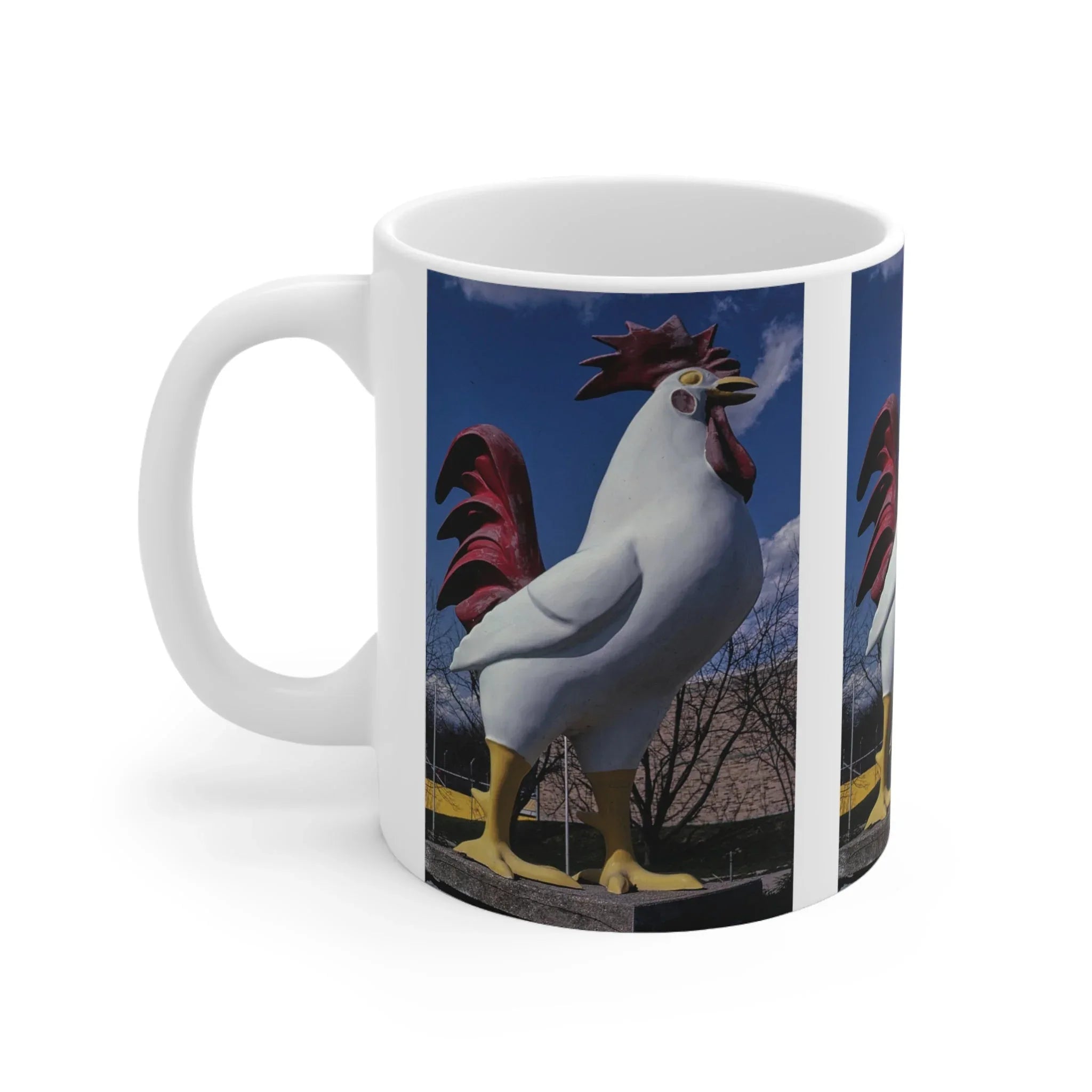 ROADSIDE MUGS - Big Chicken Ceramic Mug 11oz - BIG FRENCHIES