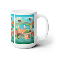 New Mexico Ceramic Mug 11oz or 15oz - BIG FRENCHIES