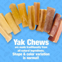 2 Lb Himalayan Yak Cheese Dog Chews - BIG FRENCHIES