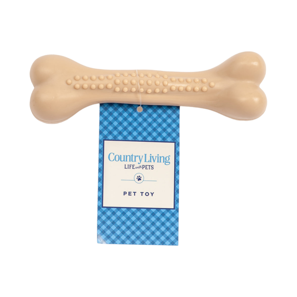 Country Living Nylon Chew Bone Toy for Dogs (Chicken-Flavored), Ideal for Heavy Chewers - BIG FRENCHIES