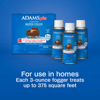 Adams Complete Indoor & Outdoor Flea Treatment System for XLarge Dogs 61–150 lbs Bundle