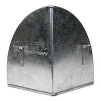 Little Giant Galvanized Hanging Corner Poultry Feeder Space-Saving Chicken Farm 2-Pack