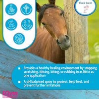 EQyss Micro-Tek Equine Spray Gallon pH Balanced Horse Skin Coat Care