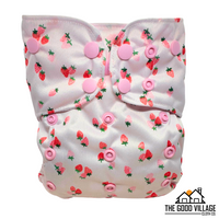 One Size Pocket Diaper | Berry Sweet