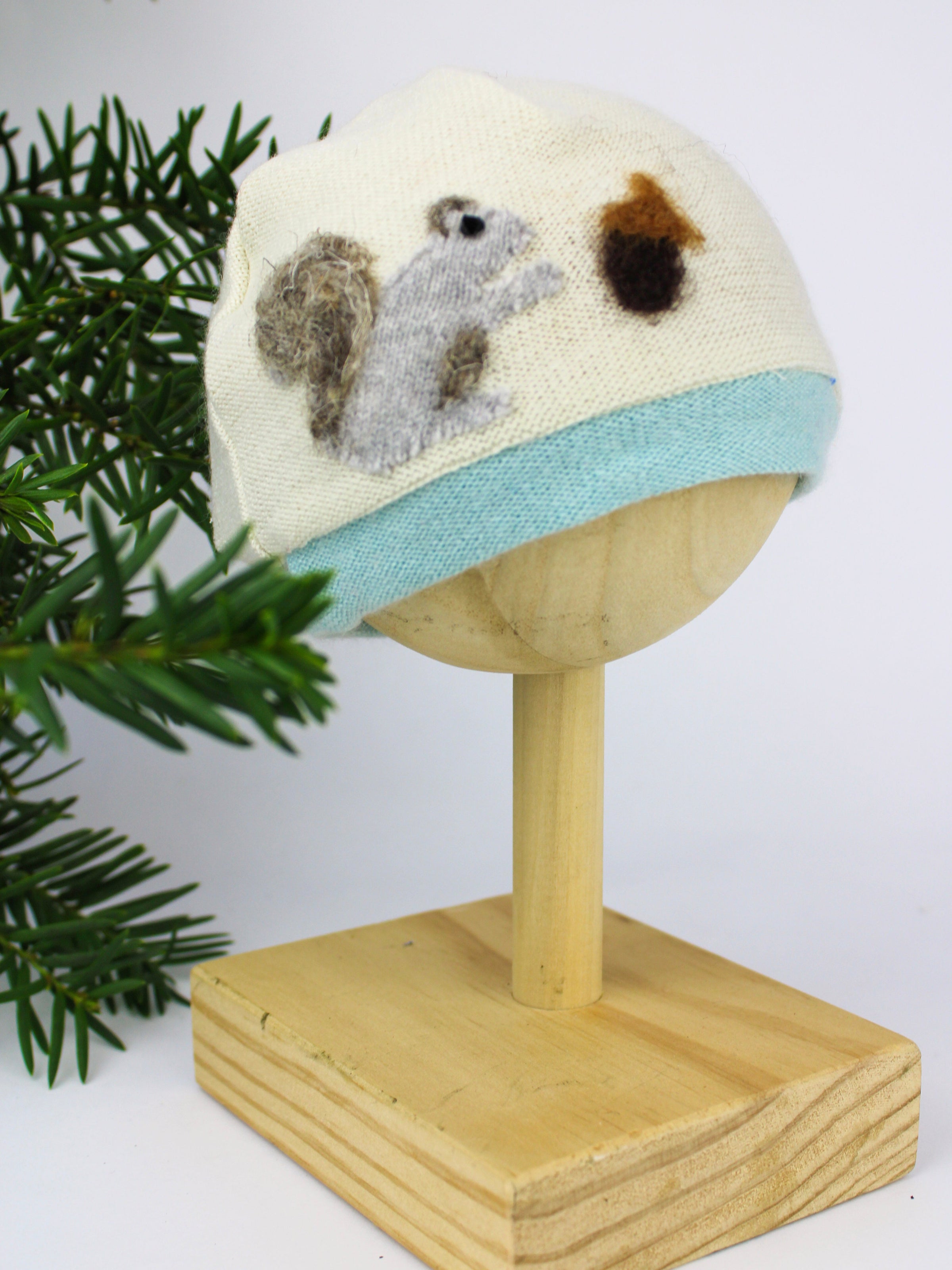 Squirrel Cashmere Hat - Baby - BIG FRENCHIES