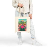 Dahlia Delight Provence Tote - BIG FRENCHIES