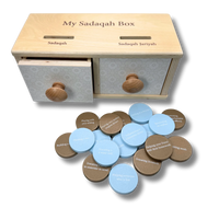 Sadaqah Coin Box (Montessori) - BIG FRENCHIES