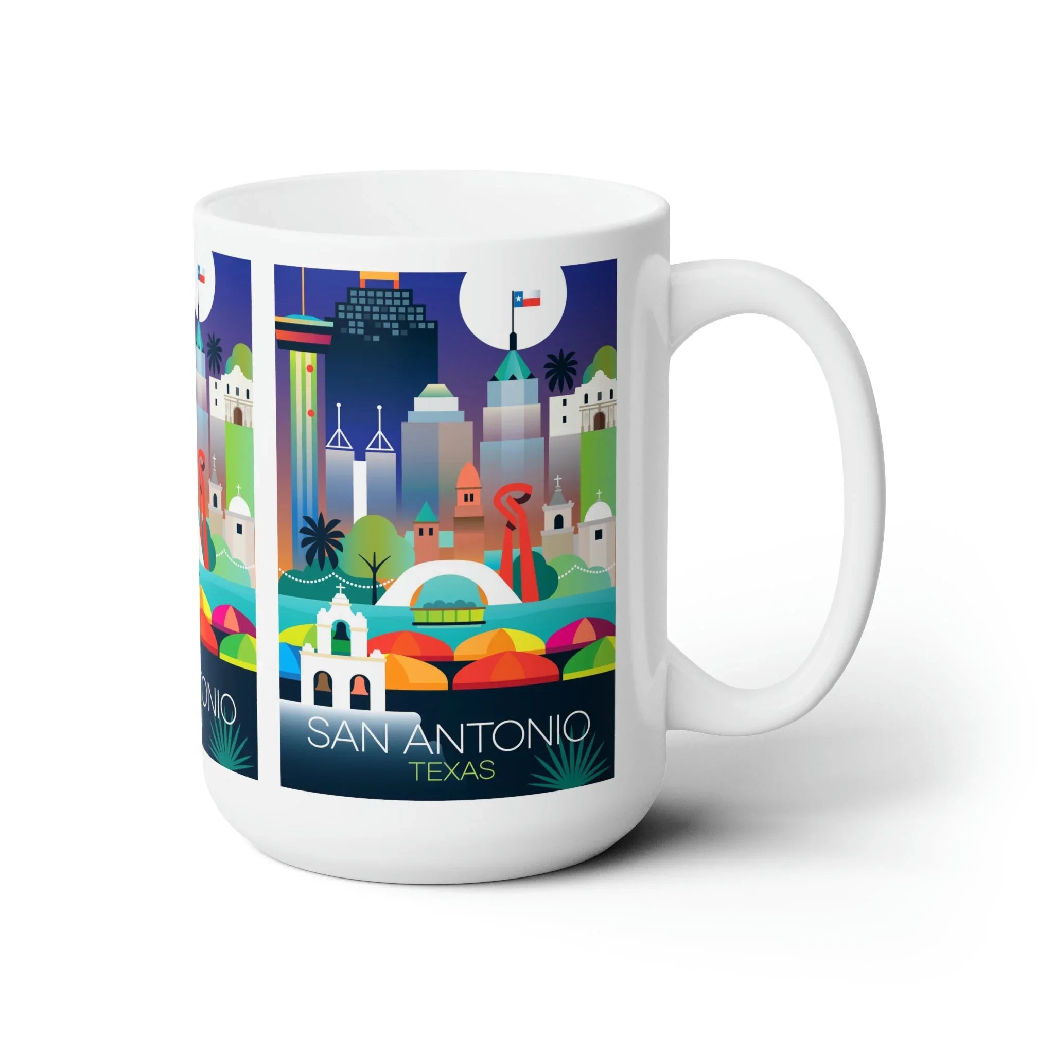 San Antonio Ceramic Mug 11oz or 15oz - BIG FRENCHIES