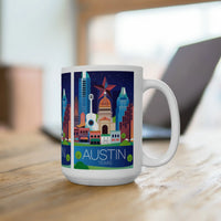 Austin Ceramic Mug 11oz or 15oz - BIG FRENCHIES