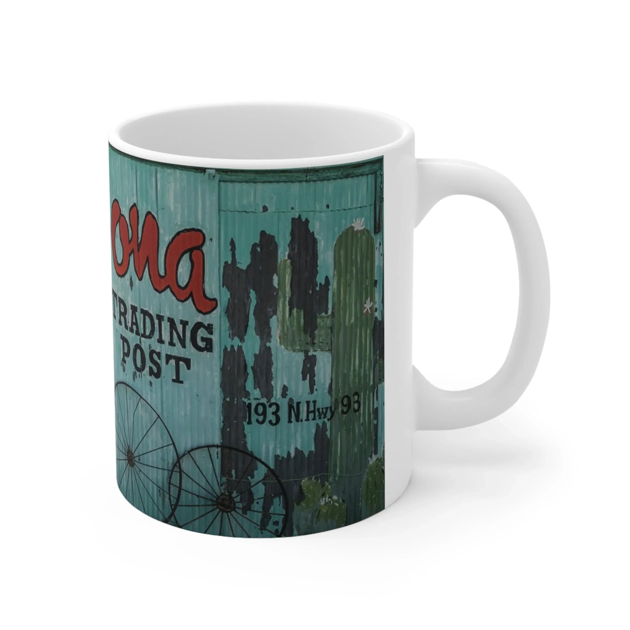 ROADSIDE MUGS - Arizona Trading Post Ceramic Mug 11oz - BIG FRENCHIES
