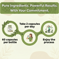 Cerevra Capsules : Ginseng & Ginkgo Biloba | 60 Count