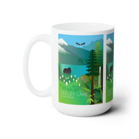 Seeley Lake Ceramic Mug 11oz or 15oz - BIG FRENCHIES