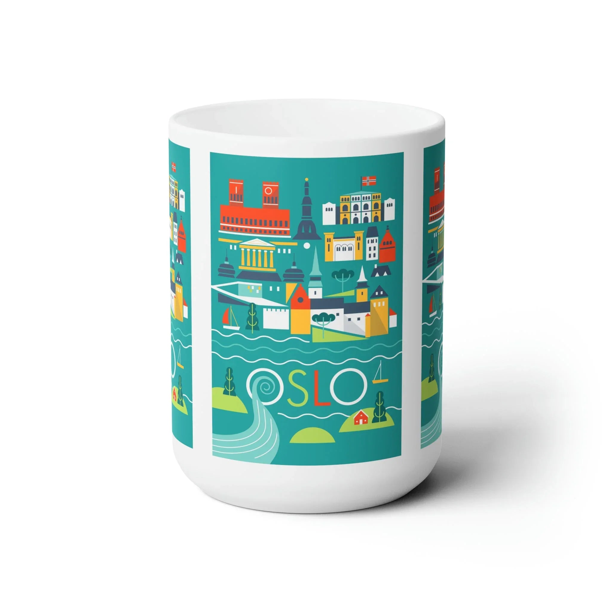 Oslo Scandi Ceramic Mug 11oz or 15oz - BIG FRENCHIES