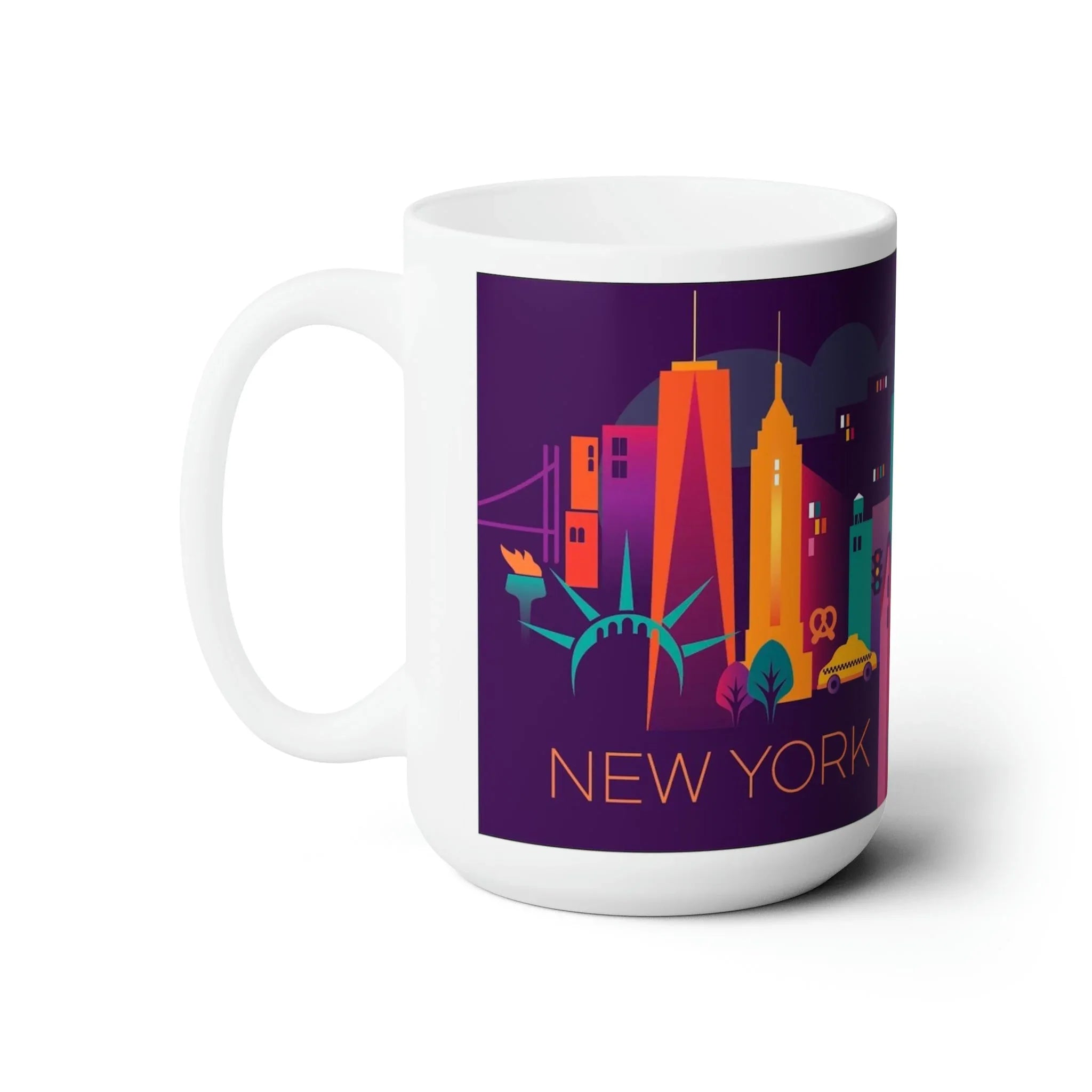 New York City Ceramic Mug 11oz or 15oz - BIG FRENCHIES
