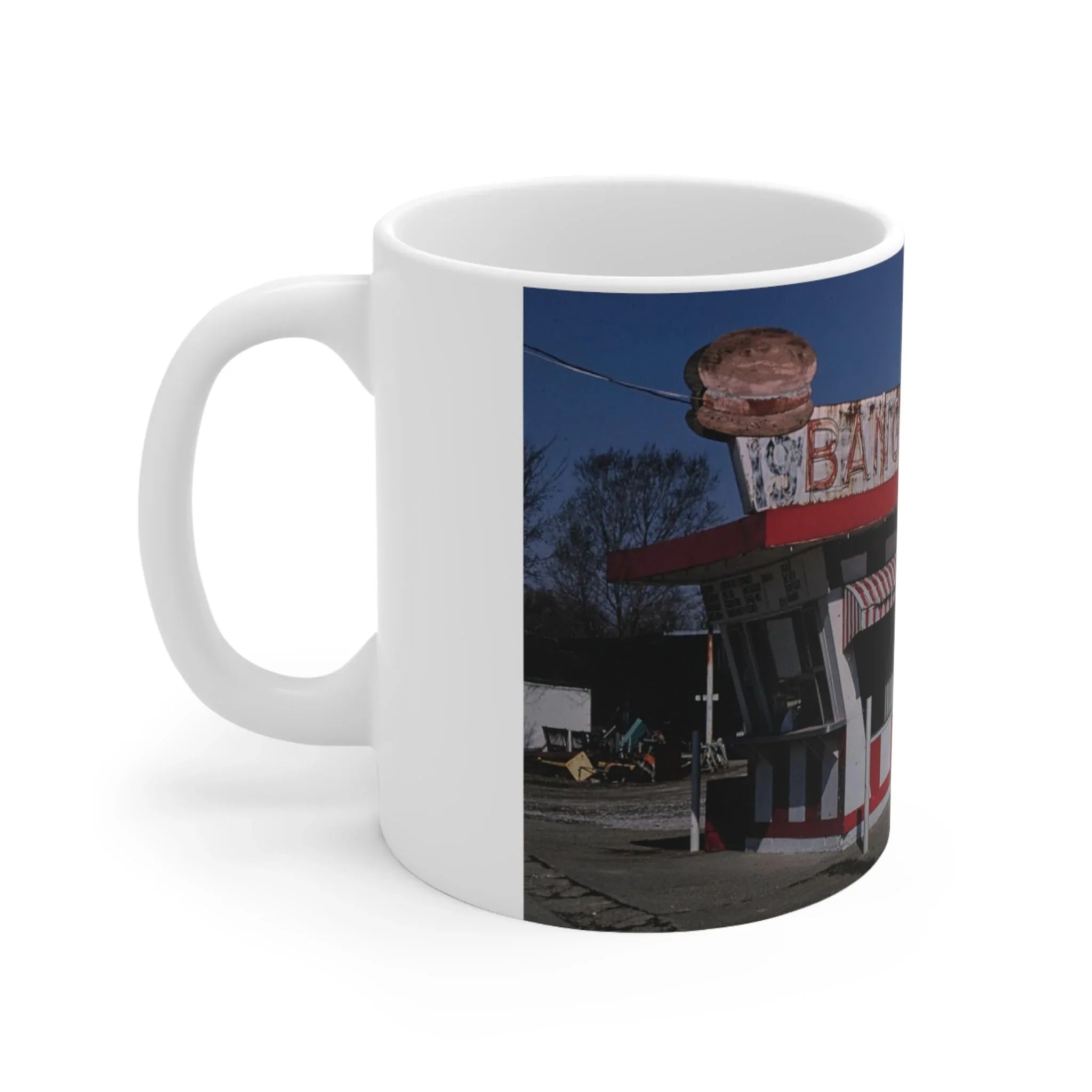 ROADSIDE MUGS - Bangs Diner Ceramic Mug 11oz - BIG FRENCHIES