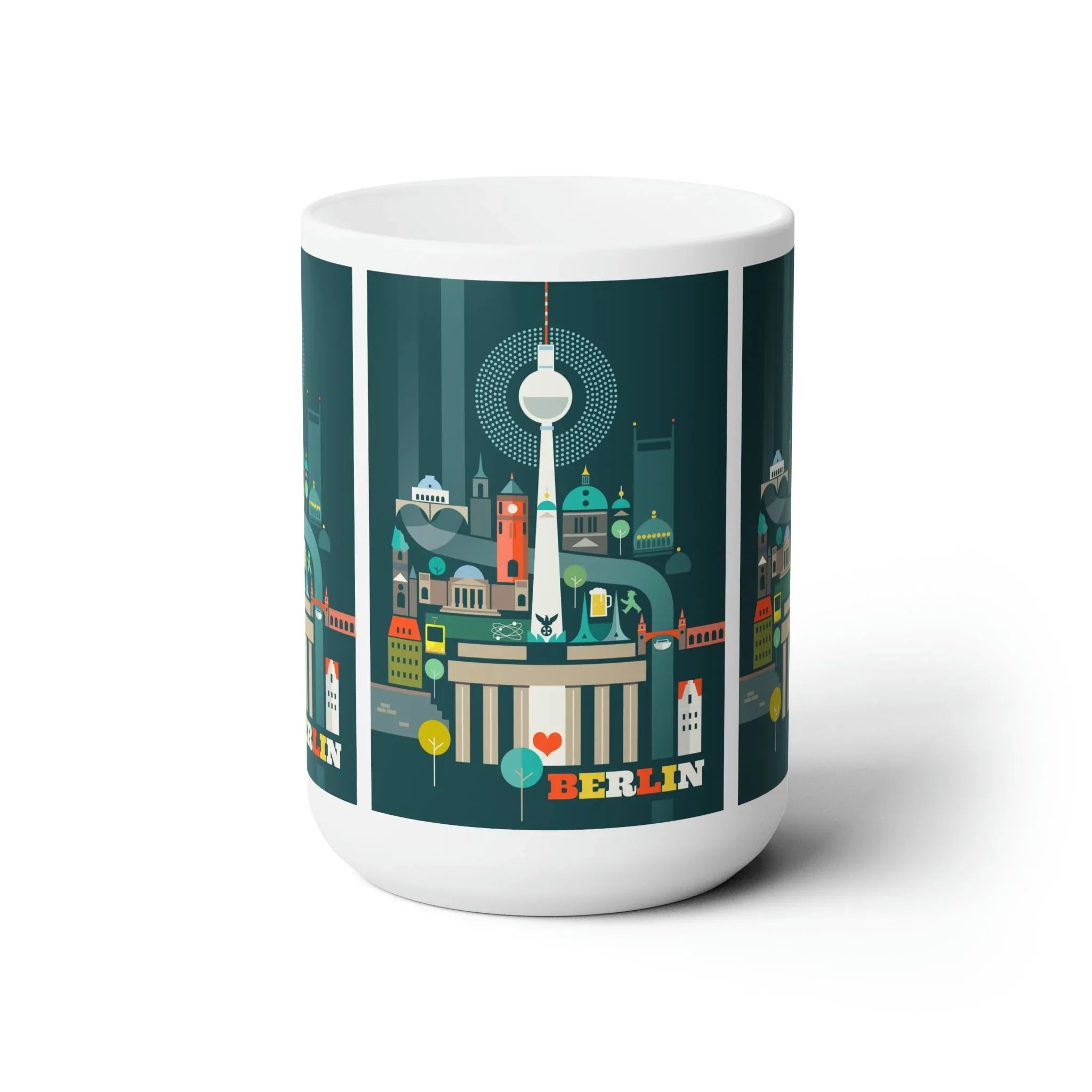 Berlin Ceramic Mug 11oz or 15oz - BIG FRENCHIES