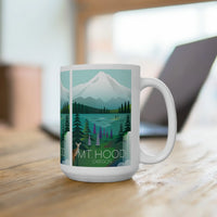 Mount Hood Ceramic Mug 11oz or 15oz - BIG FRENCHIES