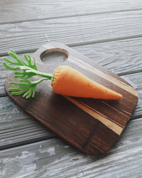 Carrot play food, felt food vegetables - BIG FRENCHIES