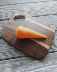 Carrot play food, felt food vegetables - BIG FRENCHIES